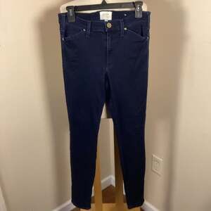 McGuire Denim Dark Wash Mid Rise Skinny Jeans Size 28